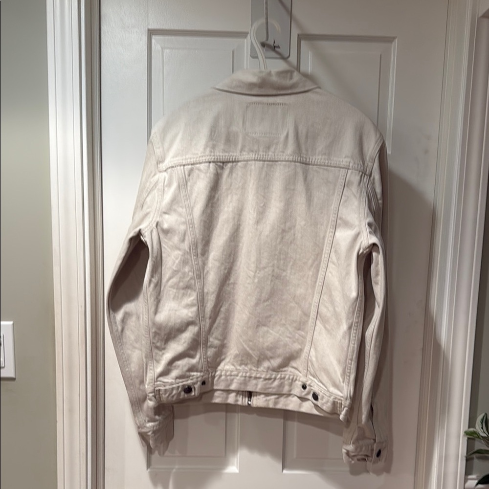 Gap Cream Lightweight Denim Jacket - image 2
